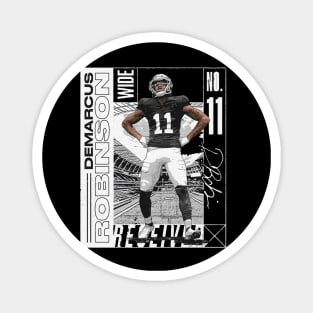 Demarcus Robinson Las Vegas Grid Magnet